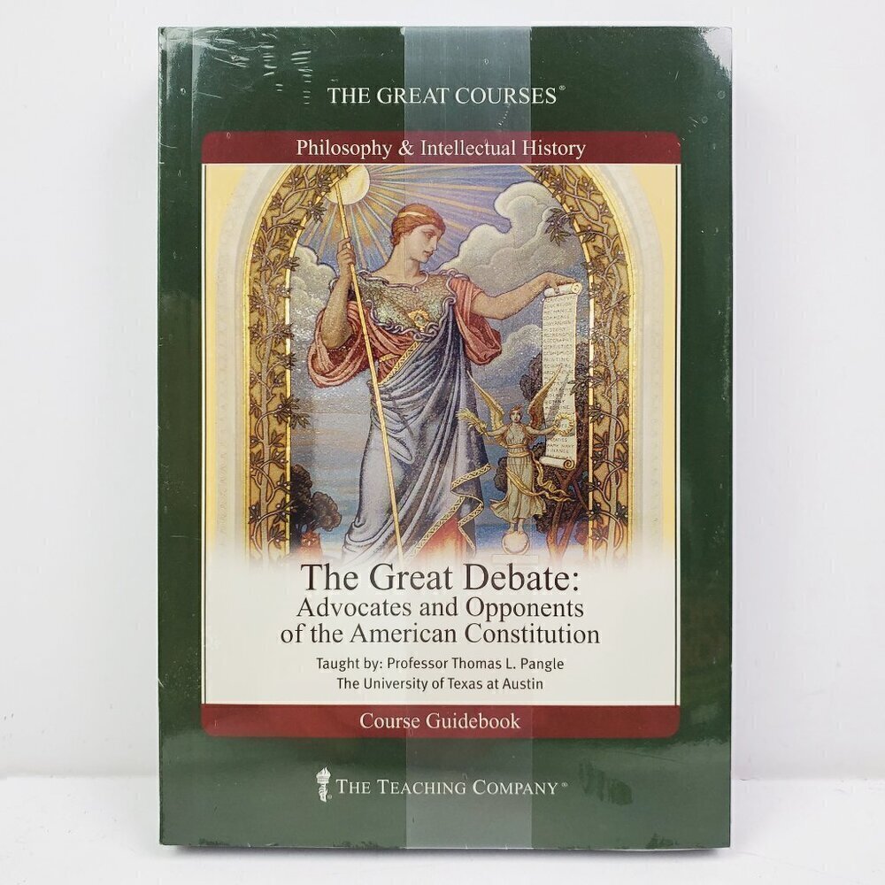 Great Debate Advocates Opponents American Constitution DVDs Guidebook Sealed